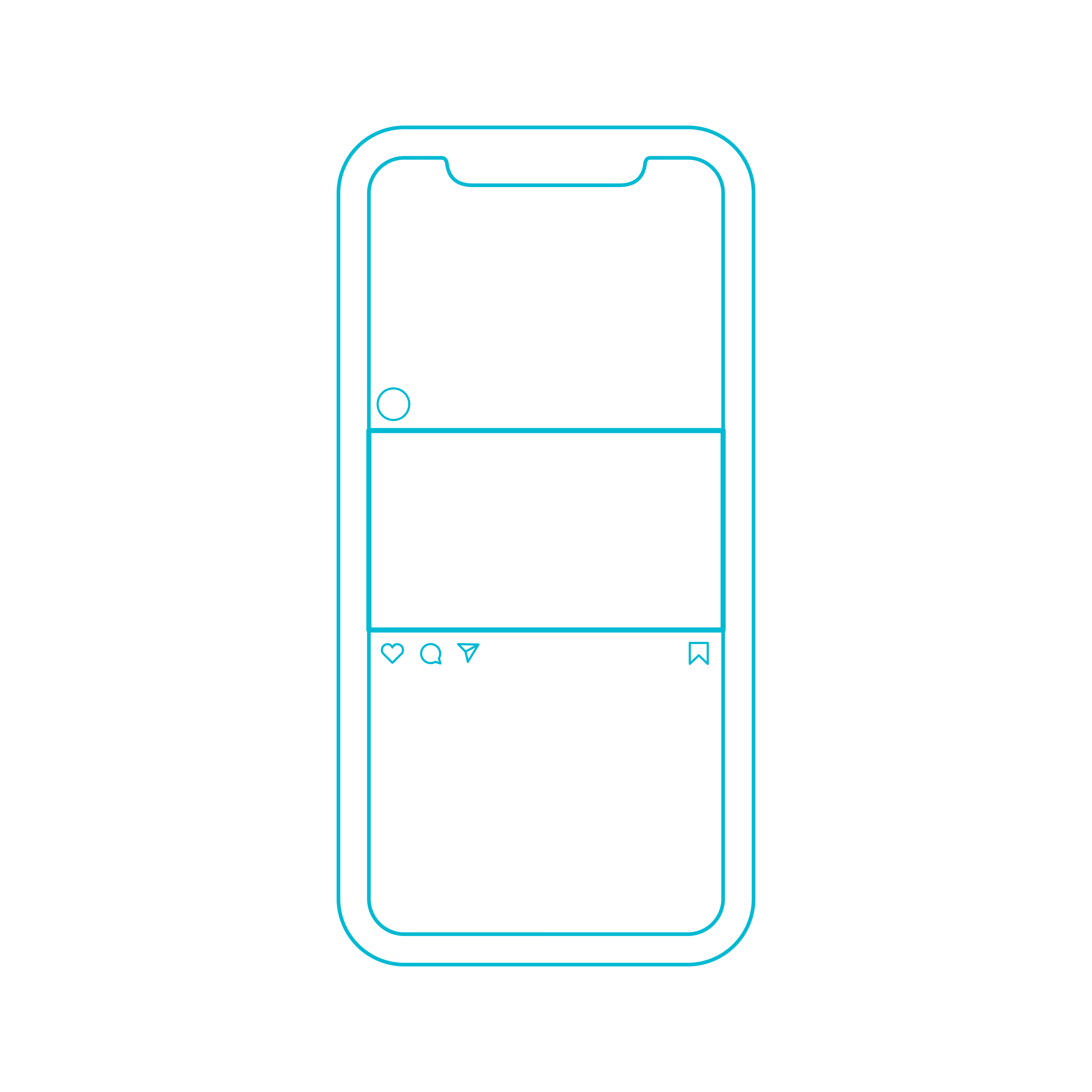 Digital Instagram Feed Images Landscape Technical Line Art Illustration Svg Free Vectors